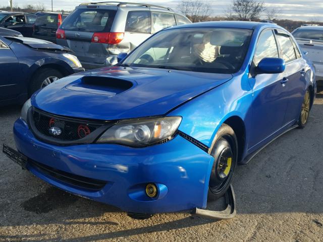 JF1GE74658G507864 - 2008 SUBARU IMPREZA WR BLUE photo 2