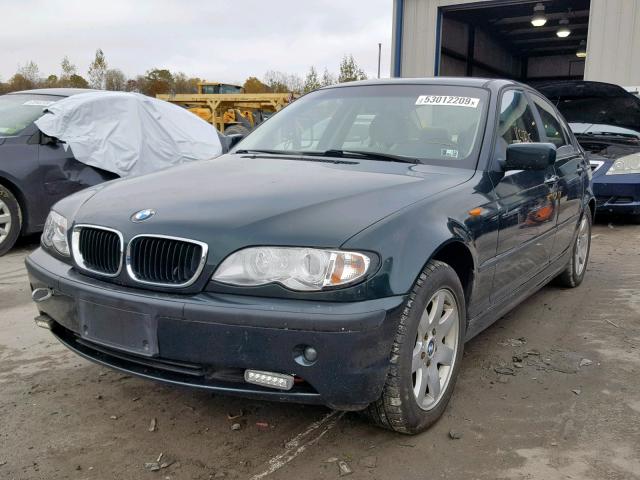 WBAEU33453PF58903 - 2003 BMW 325 XI GREEN photo 2