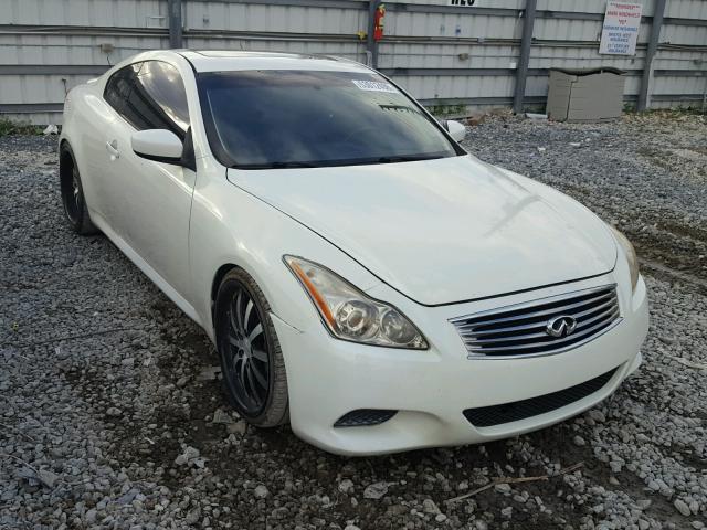 JNKCV64E28M103155 - 2008 INFINITI G37 BASE WHITE photo 1