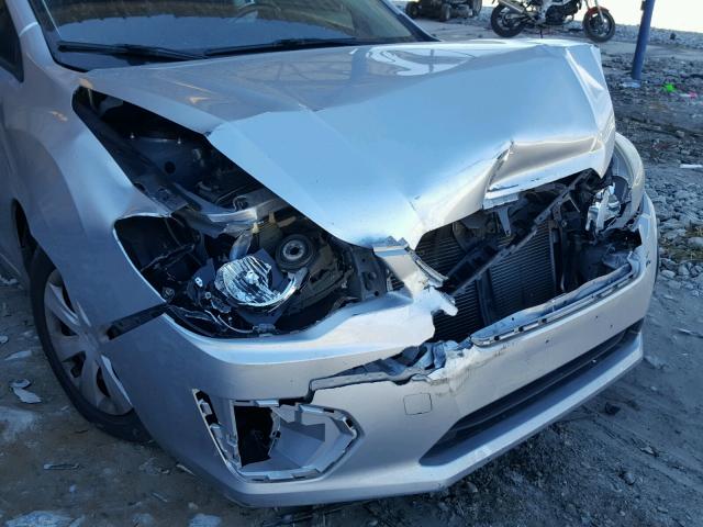 JF1GPAA69E8253707 - 2014 SUBARU IMPREZA SILVER photo 9