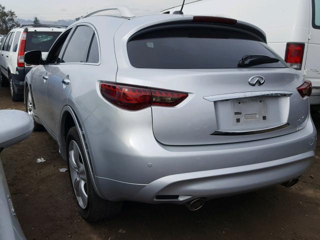 JN8AS1MWXBM141323 - 2011 INFINITI FX35 SILVER photo 3