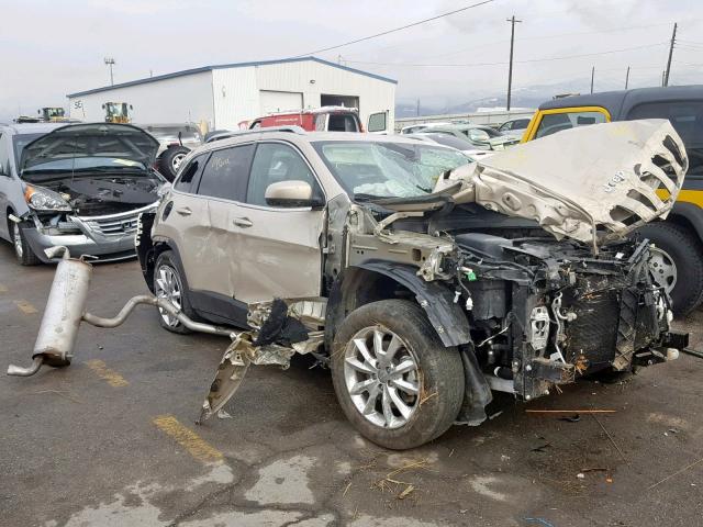 1C4PJMDS0FW687985 - 2015 JEEP CHEROKEE L GOLD photo 1