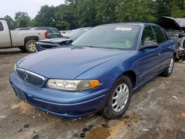 2G4WS52MXX1578358 - 1999 BUICK CENTURY CU BLUE photo 2