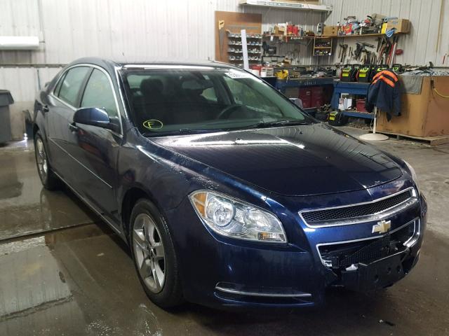 1G1ZC5EB0AF141759 - 2010 CHEVROLET MALIBU 1LT BLUE photo 1