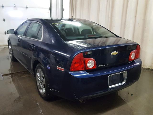1G1ZC5EB0AF141759 - 2010 CHEVROLET MALIBU 1LT BLUE photo 3
