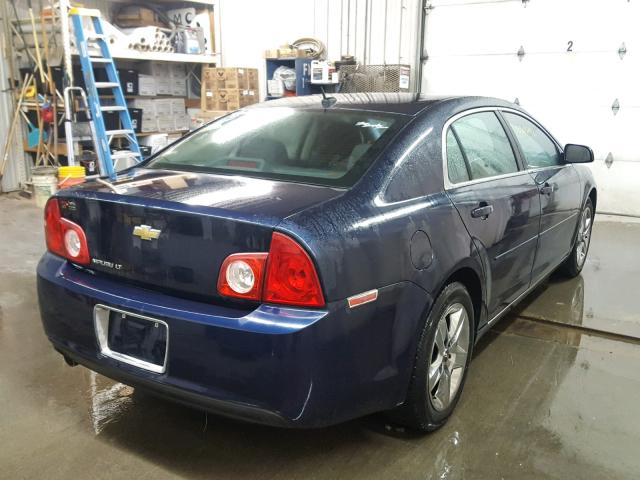 1G1ZC5EB0AF141759 - 2010 CHEVROLET MALIBU 1LT BLUE photo 4