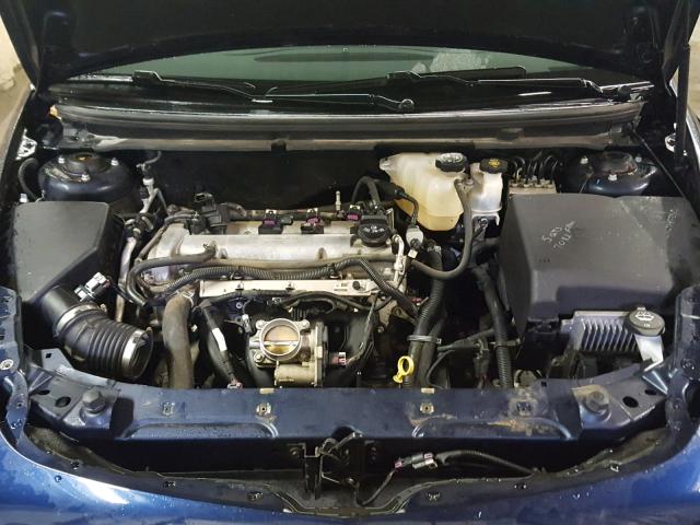 1G1ZC5EB0AF141759 - 2010 CHEVROLET MALIBU 1LT BLUE photo 7