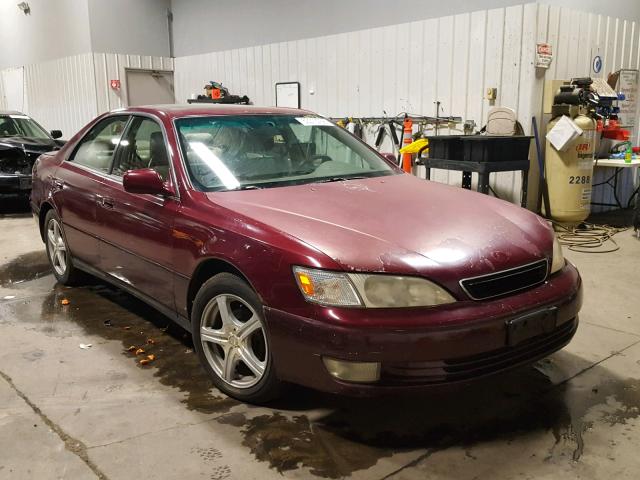 JT8BF28G8W5025744 - 1998 LEXUS ES 300 BURGUNDY photo 1