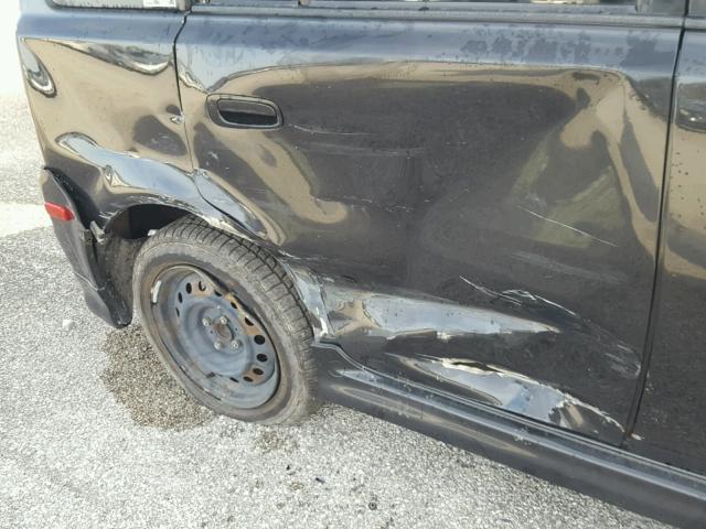 JTLKT324164035525 - 2006 TOYOTA SCION XB Қара фото 9