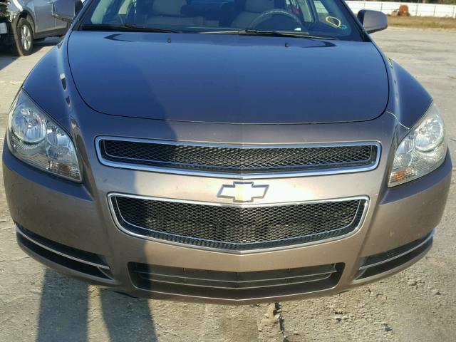 1G1ZC5E09CF246916 - 2012 CHEVROLET MALIBU 1LT BROWN photo 9