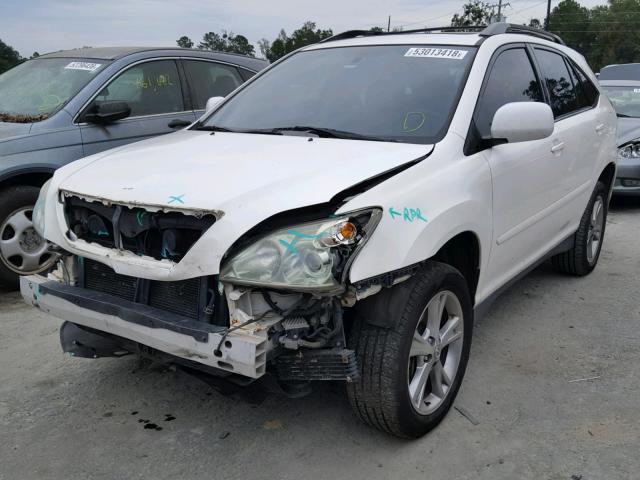 JTJHW31U660023650 - 2006 LEXUS RX 400 WHITE photo 2