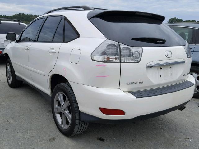 JTJHW31U660023650 - 2006 LEXUS RX 400 WHITE photo 3