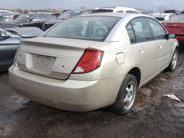 1G8AJ52F13Z143307 - 2003 SATURN ION LEVEL GOLD photo 4