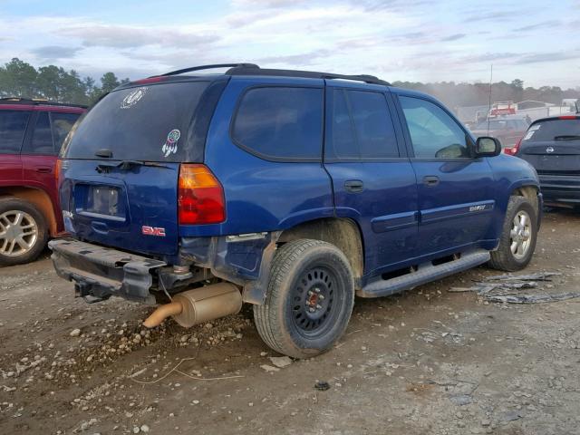 1GKDS13S652378676 - 2005 GMC ENVOY BLUE photo 4