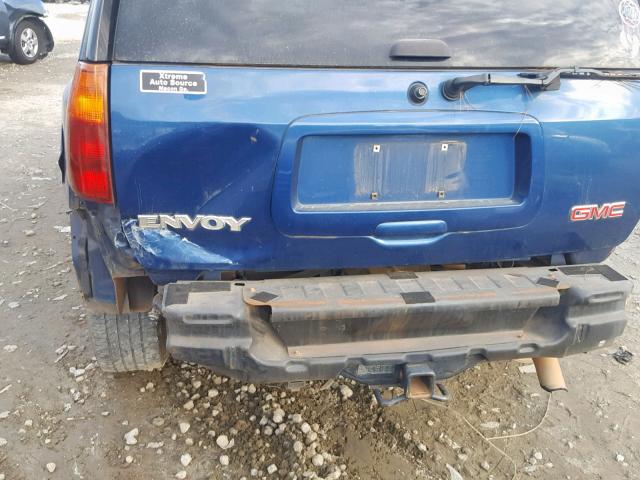 1GKDS13S652378676 - 2005 GMC ENVOY BLUE photo 9