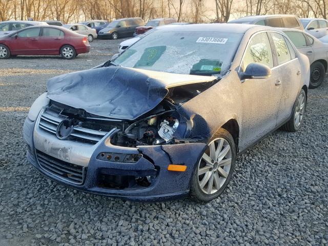 3VWRT71K16M034023 - 2006 VOLKSWAGEN JETTA TDI BLUE photo 2