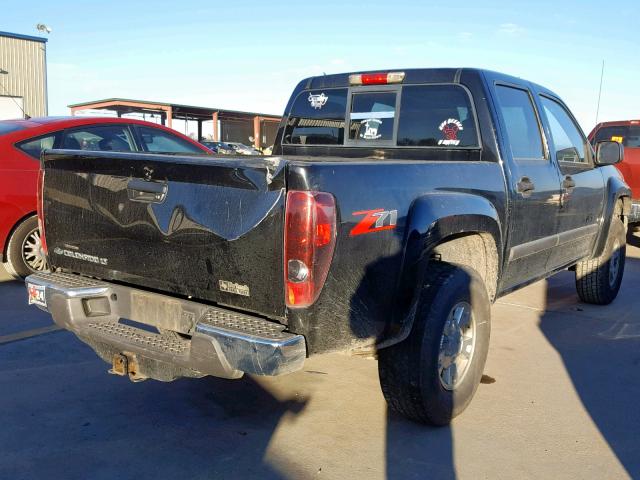 1GCDS13E588171087 - 2008 CHEVROLET COLORADO BLACK photo 4