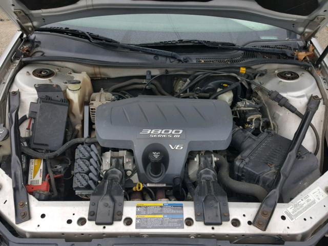 2G2WS522951149863 - 2005 PONTIAC GRAND PRIX ნაცრისფერი ფოტო 7