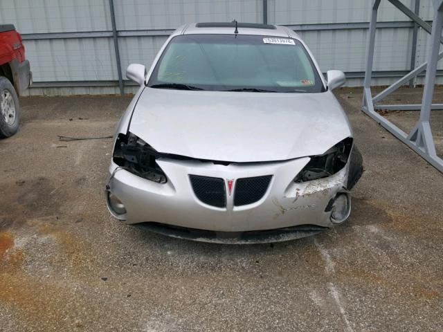 2G2WS522951149863 - 2005 PONTIAC GRAND PRIX ნაცრისფერი ფოტო 9