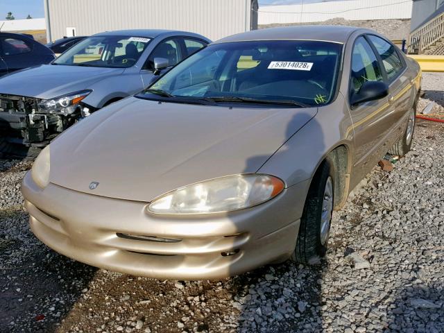 2B3HD46RXXH772632 - 1999 DODGE INTREPID GOLD photo 2