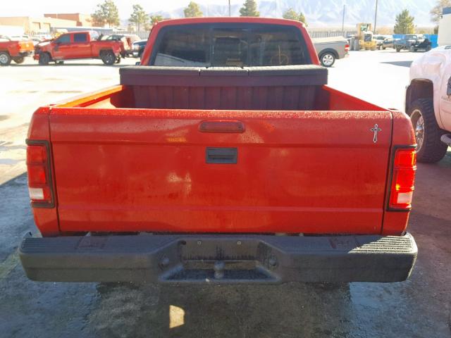 1B7FL26XXRW121372 - 1994 DODGE DAKOTA RED photo 6