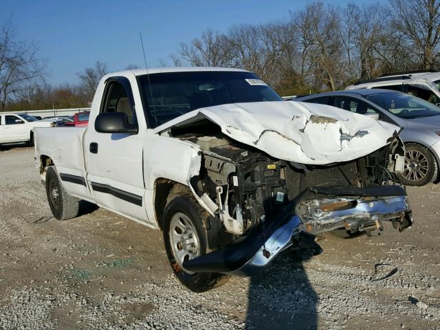 3GCEC14X36G264165 - 2006 CHEVROLET SILVERADO WHITE photo 1