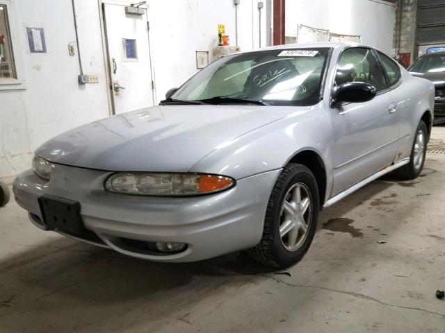 1G3NL12F93C292657 - 2003 OLDSMOBILE ALERO GL SILVER photo 2