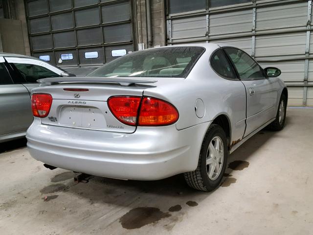 1G3NL12F93C292657 - 2003 OLDSMOBILE ALERO GL SILVER photo 4