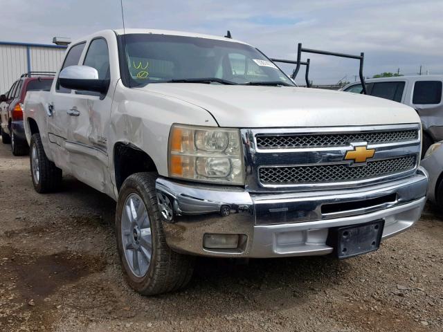 3GCPCSE07DG150523 - 2013 CHEVROLET SILVERADO WHITE photo 1