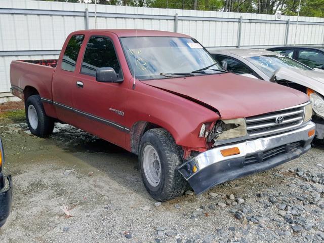 JT4VD12E5S0013726 - 1995 TOYOTA T100 XTRAC RED photo 1