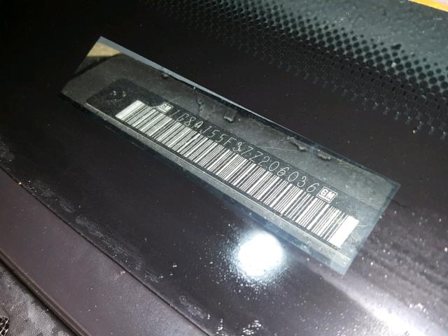 1G8AJ55F37Z206036 - 2007 SATURN ION LEVEL BLUE photo 10