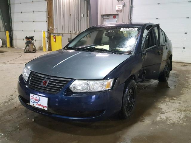 1G8AJ55F37Z206036 - 2007 SATURN ION LEVEL BLUE photo 2