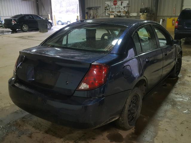 1G8AJ55F37Z206036 - 2007 SATURN ION LEVEL BLUE photo 4