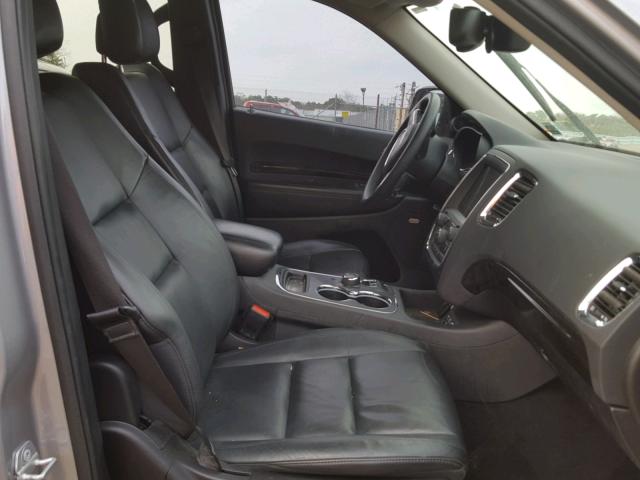 1C4RDJDG5FC145728 - 2015 DODGE DURANGO LI SILVER photo 5