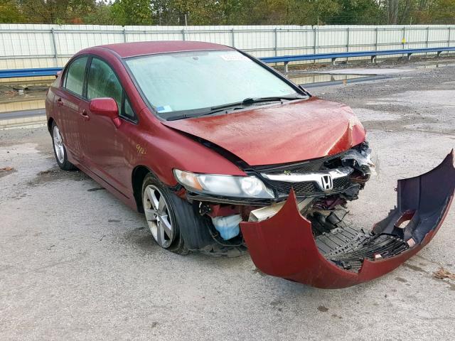 2HGFA16629H523295 - 2009 HONDA CIVIC LX-S Qırmızı foto 1
