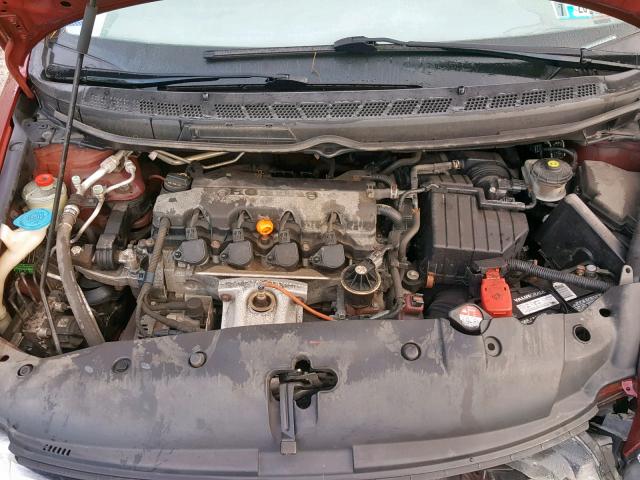 2HGFA16629H523295 - 2009 HONDA CIVIC LX-S Qırmızı foto 7