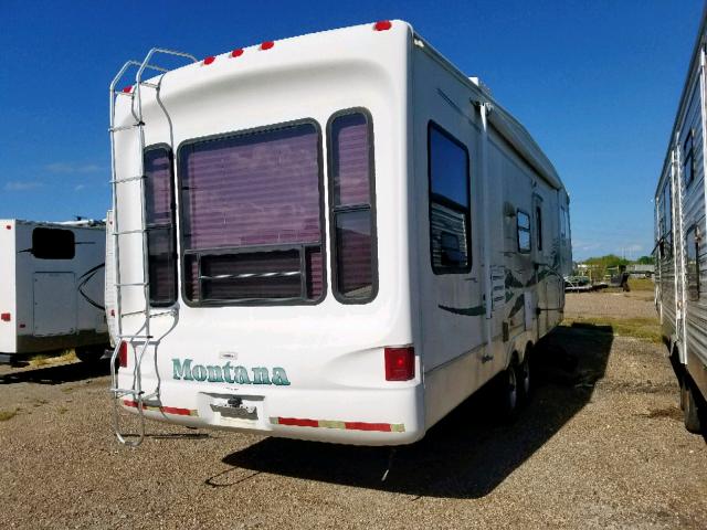 4YDF3252034503884 - 2003 KEYSTONE MONTANA WHITE photo 4