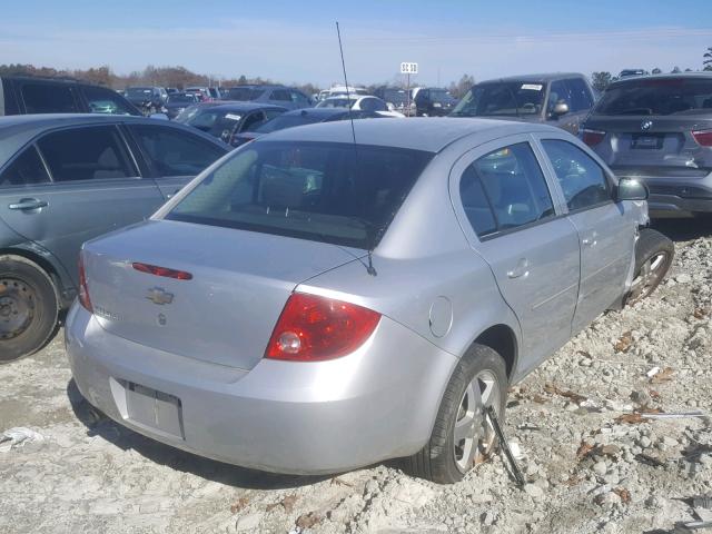 1G1AF5F58A7179411 - 2010 CHEVROLET COBALT 2LT SILVER photo 4