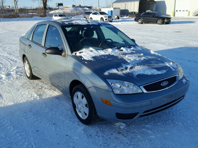 1FAFP34N96W246540 - 2006 FORD FOCUS ZX4 GRAY photo 1