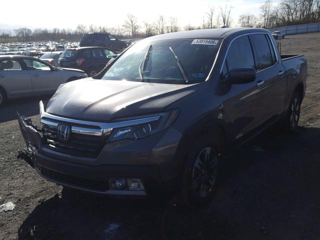 5FPYK3F70KB008369 - 2019 HONDA RIDGELINE GRAY photo 2