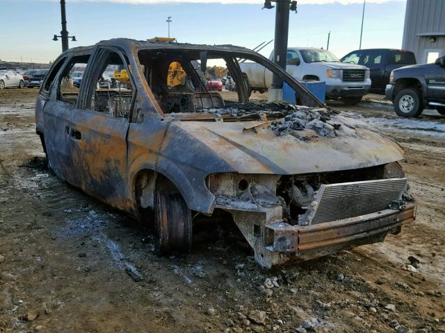 1D4GP25R06B587989 - 2006 DODGE CARAVAN SE BURN photo 1