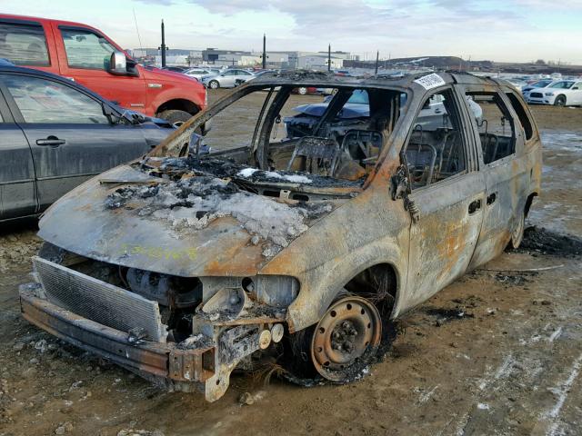 1D4GP25R06B587989 - 2006 DODGE CARAVAN SE BURN photo 2