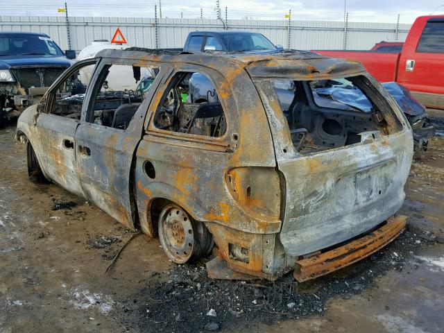 1D4GP25R06B587989 - 2006 DODGE CARAVAN SE BURN photo 3