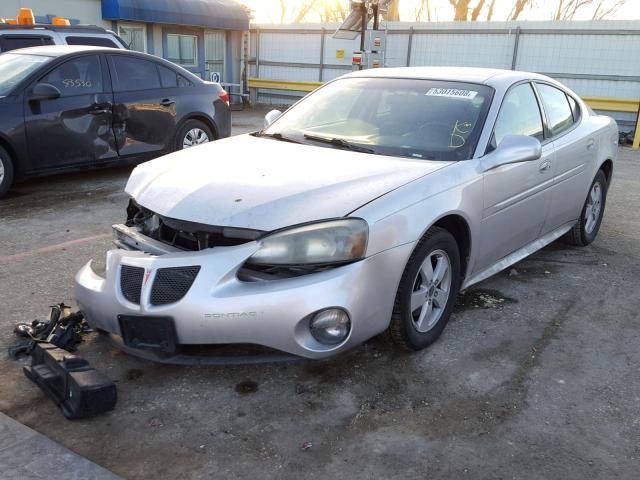 2G2WP522751233195 - 2005 PONTIAC GRAND PRIX SILVER photo 2