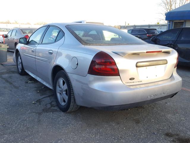 2G2WP522751233195 - 2005 PONTIAC GRAND PRIX SILVER photo 3