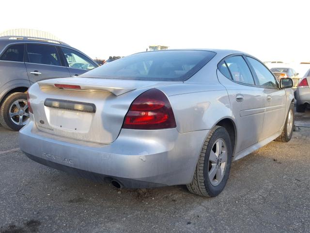 2G2WP522751233195 - 2005 PONTIAC GRAND PRIX SILVER photo 4