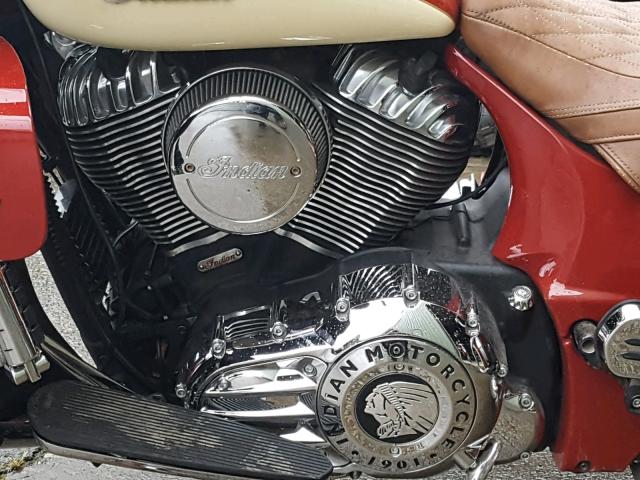 56KTRAAA7F3321826 - 2015 INDIAN MOTORCYCLE CO. ROADMASTER RED photo 7