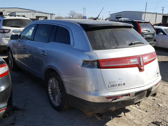 2LMHJ5AT6EBL53550 - 2014 LINCOLN MKT SILVER photo 3