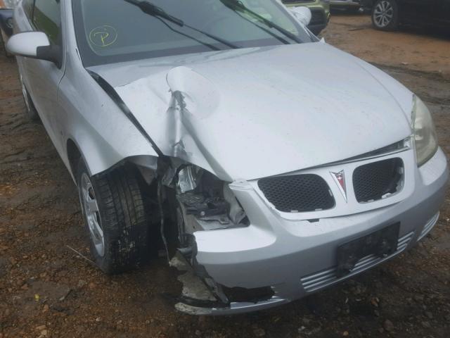 1G2AL18F487300626 - 2008 PONTIAC G5 GRAY photo 9