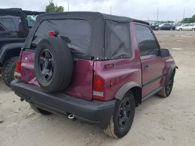 2CNBE1866T6921638 - 1996 GEO TRACKER PURPLE photo 4